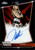2026 Natalya Topps Chrome RED BRAND AUTO AUTOGRAPH #RBA-NAT Monday Night Raw