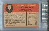 1961 Chick Hafey Fleer BAS AUTHENTIC AUTO AUTOGRAPH #39 St. Louis Cardinals 2756