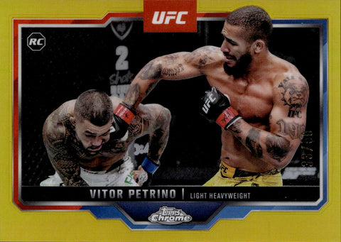 2025 Vitor Petrino Topps Chrome GOLD REFRACTOR 33/50 #41