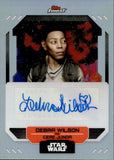 2023 Deborah Wilson as Cere Junda Autograph Topps Star Wars Finest FA-DW AUTO 2