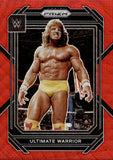 2023 Ultimate Warrior Panini Prizm WWE RUBY WAVE PRIZM #162 WWE Legend