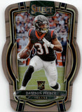 2022 Dameon Pierce Panini Select ROOKIE DIE CUT COPPER CLUB LEVEL 88/99 RC #261 Houston Texans