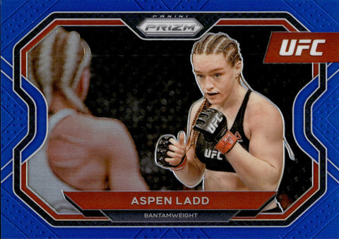 2021 Aspen Ladd Panini Prizm UFC BLUE 025/199 #104 Bantamweight