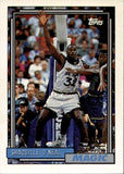 1992-93 Shaquille O'Neal Topps ROOKIE RC #362 Orlando Magic HOF 12