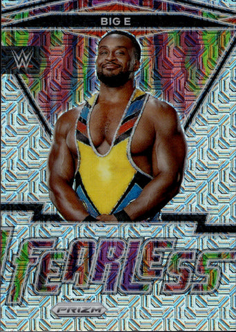 2022 Big E Panini Prizm WWE FEARLESS MOJO 03/25 #1 Monday Night Raw