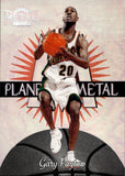 1997-98 Gary Payton SkyBox Metal Universe PLANET METAL #15 PM Seattle Supersonics HOF