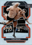 2022 The Rock Panini Prizm WWE HOLO SILVER #191 WWE Legend