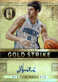 2012-13 Nikola Vucevic Panini Gold Standard GOLD STRIKE AUTO 243/249 AUTOGRAPH #43 Orlando Magic