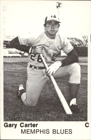 1975 Gary Carter TCMA INTERNATIONAL LEAGUE ALL-STARS #21 Memphis Blues HOF