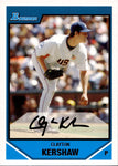 2007 Clayton Kershaw Bowman Draft Picks & Prospects ROOKIE RC #BDPP77 Los Angeles Dodgers 1