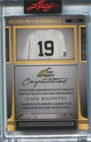 2023 Dave Righetti Leaf Art of Sport MUSEUM OF MATERIALS JUMBO PATCH 2/3 RELIC #MM-8 New York Yankees