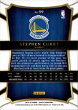 2015-16 Stephen Curry Panini Select Golden State Warriors #99 2