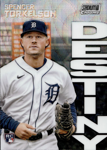 Spencer Torkelson 2022 Heritage High Number Rookie Performers RC Detroit  Tigers