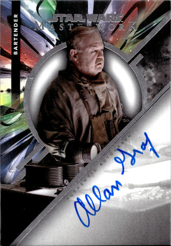 2023 Allan Graf as Bartender Topps Star Wars Masterwork AUTO AUTOGRAPH #MWA-AG