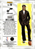 2024-25 Cody Williams Panini Prizm SUBLIME SILVER ROOKIE Utah Jazz #26