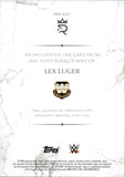 2026 Lex Luger Topps Royalty WWE BLUE FOIL INFLUENTIAL INK AUTO 01/25 AUTOGRAPH #INF-LLU WWE HOF