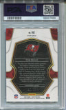 2022 Tom Brady Panini Select LIGHT BLUE PRIZM 90/99 PREMIER LEVEL PSA 9 #192 Tampa Bay Buccaneers 7886