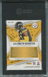 2021 JuJu Smith-Schuster Panini Rookies & Stars PURPLE FOIL AUTO 06/10 AUTOGRAPH SGC 9.5/10 #23 Pittsburgh Steelers 3148