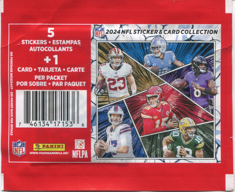 2024 Panini Sticker Collection Football, Sticker Pack