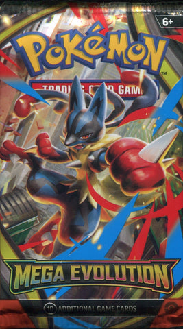 Pokemon Mega Evolution, Booster Pack Pokemon Mega Evolution, Booster Pack