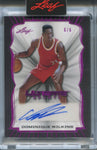 2024 Dominique Wilkins Leaf Ultimate Sports PINK AUTO 6/6 AUTOGRAPH #US-DW2 Atlanta Hawks HOF