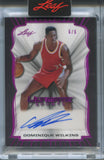 2024 Dominique Wilkins Leaf Ultimate Sports PINK AUTO 6/6 AUTOGRAPH #US-DW2 Atlanta Hawks HOF