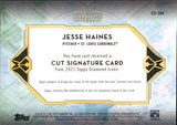 2021 Jesse Haines Topps Diamond Icons CUT AUTO 3/4 AUTOGRAPH #CS-JHA St. Louis Cardinals