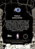 2025-26 Paolo Banchero Topps Chrome Cactus Jack PINK REFRACTOR JERSEY NUMBER 005/250 #27 Orlando Magic