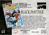 2024 Black Panther Upper Deck Marvel Masterpieces '92 Platinum #4-V 629/692 PINK LASERS VARIANT COVERS