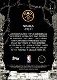 2025-26 Nikola Jokic Topps Chrome Cactus Jack CACTUS JACK REFRACTOR 40/41 Denver Nuggets #31