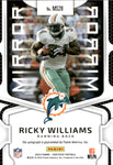 2023 Ricky Williams Panini Certified MIRROR SIGNATURE PURPLE AUTO 07/10 AUTOGRAPH #MS28 Miami Dolphins