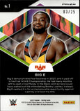 2022 Big E Panini Prizm WWE FEARLESS MOJO 03/25 #1 Monday Night Raw