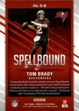 2021 Tom Brady Donruss Elite PINK SPELLBOUND #S-B Tampa Bay Buccaneers