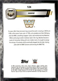 2025 Mankind Topps Chrome WWE ORANGE REFRACTOR 01/25 #124 WWE Legend