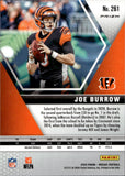 2020 Joe Burrow Panini Mosaic PINK CAMO NFL DEBUT ROOKIE RC #261 Cincinnati Bengals