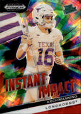 2024 Arch Manning Panini Prizm Draft Picks RATED PROSPECT ROOKIE INSTANT IMPACT RED ICE #II-AM Texas Longhorns