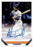 2022 Alan Trammell Topps Archives 1993 DESIGN FAN FAVORITES AUTO AUTOGRAPH #93FF-AT Detroit Tigers