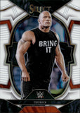 2023 The Rock Panini Select WWE CONCOURSE LEVEL WHITE 066/125 #31 WWE Legend