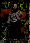 2025 Jacob Fatu Topps Chrome Cactus Jack BLACK & YELLOW REFRACTOR #48
