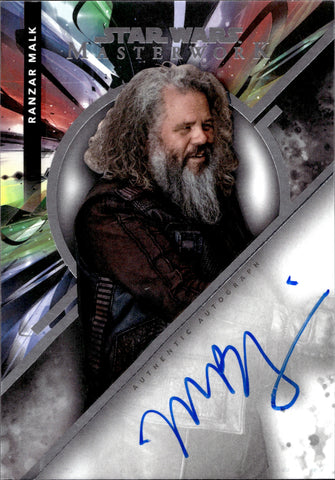 2023 Mark Boone Junior as Ranzar Malk Topps Star Wars Masterwork AUTO AUTOGRAPH #MWA-MBJ