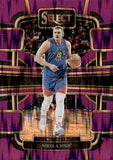 2023-24 Nikola Jokic Panini Select PURPLE TECTONIC 016/175 CONCOURSE LEVEL #32 Denver Nuggets