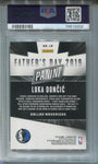 2019 Luka Doncic Panini Father's Day CRACKED ICE ROOKIE 17/25 RC PSA 9 #LD Dallas Mavericks 3202