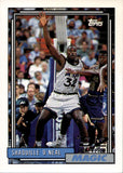 1992-93 Shaquille O'Neal Topps ROOKIE RC #362 Orlando Magic HOF 13
