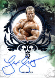 2026 Lex Luger Topps Royalty WWE BLUE FOIL INFLUENTIAL INK AUTO 17/25 AUTOGRAPH #INF-LLU WWE HOF