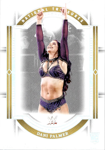 2024 Dani Palmer Panini National Treasures HOLO SILVER ROOKIE 12/25 RC #22 NXT