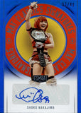 2025 Shoko Nakajima Panini Combat Anthology BLUE MAT CLASSICS SIGNATURES AUTO 37/49 AUTOGRAPH #MC-SNK Joshi Pro