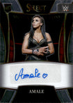 2022 Amale Panini WWE Select HOLO SILVER ROOKIE SIGNATURE SELECTIONS AUTO AUTOGRAPH #SN-AML NXT