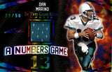 2024 Dan Marino Leaf In the Game Used RAINBOW FOIL A NUMBERS GAME JERSEY 29/50 RELIC #ANG-06 Miami Dolphins HOF