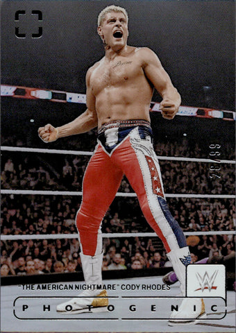 2024 "The American Nightmare" Cody Rhodes Panini Photogenic 28/99 #148 Friday Night Smackdown