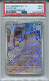 2023 Slowpoke Pokemon Scarlet and Violet ENGLISH ILLUSTRATION RARE PSA 9 #204 0358